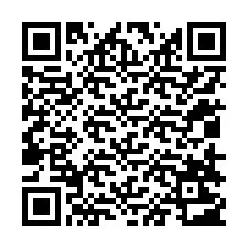 QR-koodi puhelinnumerolle +12018203710