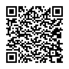 Kode QR untuk nomor Telepon +12018208233