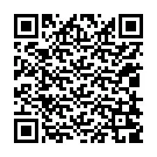 Kode QR untuk nomor Telepon +12018209020