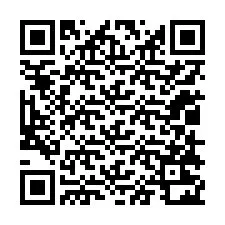 QR-koodi puhelinnumerolle +12018222975