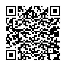 Codice QR per il numero di telefono +12018234357