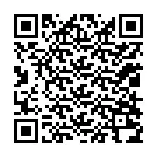 QR Code สำหรับหมายเลขโทรศัพท์ +12018234361