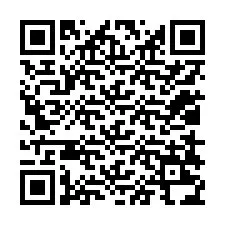 Código QR para número de teléfono +12018234489