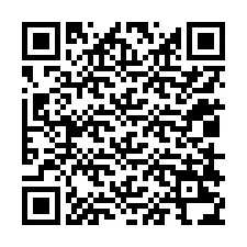 QR код за телефонен номер +12018234490