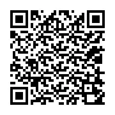 Código QR para número de teléfono +12018250029