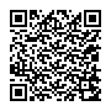 QR код за телефонен номер +12018252854