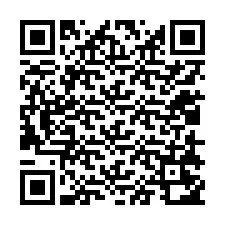 QR-koodi puhelinnumerolle +12018252856