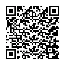 QR-koodi puhelinnumerolle +12018252858