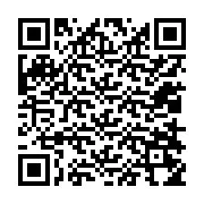 QR-koodi puhelinnumerolle +12018254387