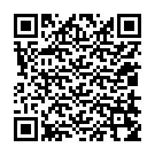 QR код за телефонен номер +12018254444