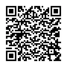 QR-код для номера телефона +12018254628