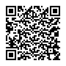 QR-koodi puhelinnumerolle +12018254870