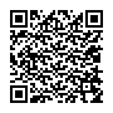 QR код за телефонен номер +12018254986