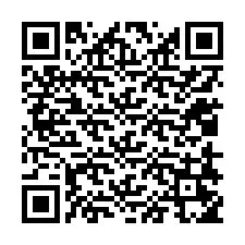 Código QR para número de teléfono +12018255012