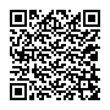 Código QR para número de teléfono +12018255038