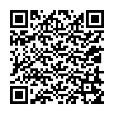 QR код за телефонен номер +12018255048