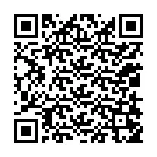 Código QR para número de teléfono +12018255054