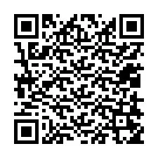 Código QR para número de teléfono +12018255057