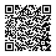 QR-koodi puhelinnumerolle +12018255974