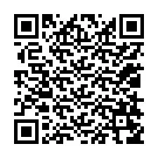 QR-koodi puhelinnumerolle +12018256599