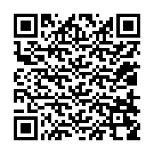 QR-koodi puhelinnumerolle +12018258309