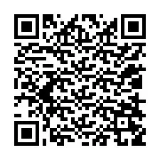 QR код за телефонен номер +12018259388