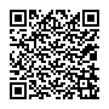 Código QR para número de telefone +12018261081