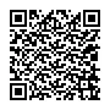 QR kód a telefonszámhoz +12018265834