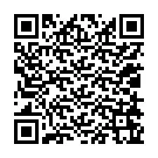 QR kód a telefonszámhoz +12018265838