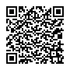 QR-koodi puhelinnumerolle +12018265840