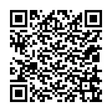 QR kód a telefonszámhoz +12018265845