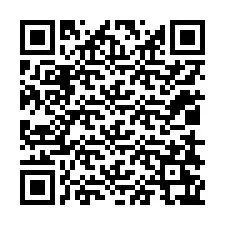 QR Code สำหรับหมายเลขโทรศัพท์ +12018267181