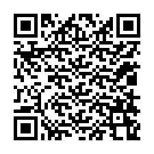 QR kód a telefonszámhoz +12018268591