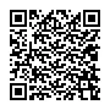 Código QR para número de telefone +12018268592