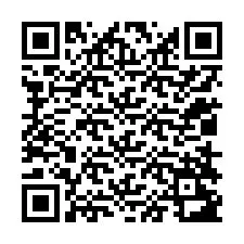 Código QR para número de teléfono +12018283684