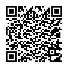 QR-код для номера телефона +12018302649