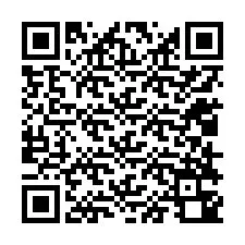 QR kód a telefonszámhoz +12018340672