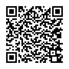 QR код за телефонен номер +12018340892