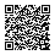 QR-koodi puhelinnumerolle +12018343140