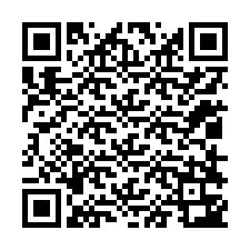 QR код за телефонен номер +12018343221