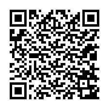 Kod QR dla numeru telefonu +12018343725