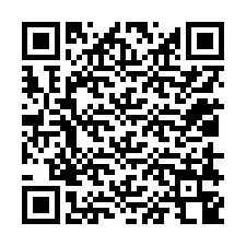 QR код за телефонен номер +12018348449