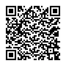 QR-koodi puhelinnumerolle +12018349269