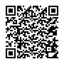 QR-kood telefoninumbri jaoks +12018410103