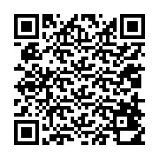 QR-code voor telefoonnummer +12018410712