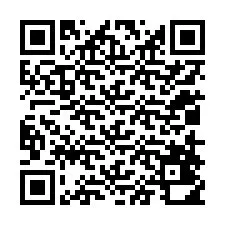 QR Code สำหรับหมายเลขโทรศัพท์ +12018410714