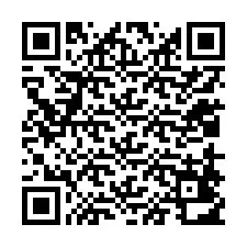 QR-koodi puhelinnumerolle +12018412406