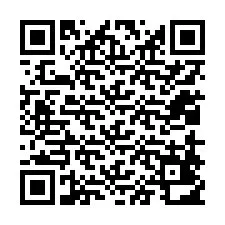 QR-код для номера телефона +12018412407