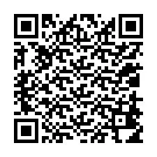 QR-код для номера телефона +12018414048