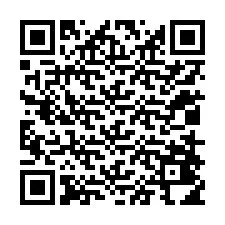 Código QR para número de telefone +12018414380